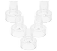 POPETPOP Valvole in Silicone Valvole Becco D'anatra Antiriflusso per Tiralatte Manuale 5 per Accessori Sicuri senza Bave per Materno e Infantile