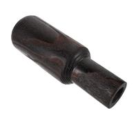 POPETPOP Vaso Rustico Alto in Legno 30 Cm per Fiori Secchi e Composizioni Finti, Vaso da Tavolo per Soggiorno, Ingresso e Ufficio, Decorazione Naturale per Casa e Eventi