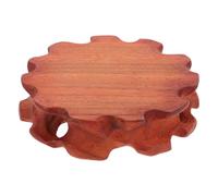 POPETPOP Vassoio Mini Piedistallo in Legno Espositore per Vasi Supporto in Legno per Artigianato per Teiera e Piante