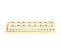 POPETPOP Vassoio Porta Viti per Orologi 36 Scomparti in Rame Organizer Compatto per Parti di Riparazione Orologi Piastra di Classificazione Multiuso per Appassionati e Professionisti del