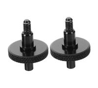 POPETPOP Vite del Ponte Regolabile per Contrabbasso in Metallo Nero, Facile da Installare, di Accessori Eleganti per Performance e Prove Musicali