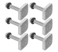 POPETPOP Viti di Ricambio M4 per Pinne da Surf, 6 Pezzi in Acciaio Inox Finitura Liscia per Maggiore Flessibilità e velocità in Acqua