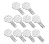 POPETPOP Viti per Spiedini e Fissaggio Sicuro in Acciaio Inossidabile 10 Pezzi Utilizzo Versatile per Friggitrice ad Aria e Forno Elettrico per Grigliate Domestiche