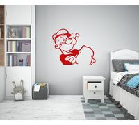 POPEYE - Adesivo murale wall sticker in vinile 55x65 cm