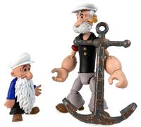 Popeye Classici Wave 2 Poopdeck Pappy Figura Boss Fight 23240