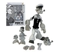Popeye Classics Figura Action 1:12 Boss Fight Studio (Bianco e Nero)