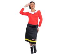 Popeye Donna Olivia Oyl Costume (SM3577)