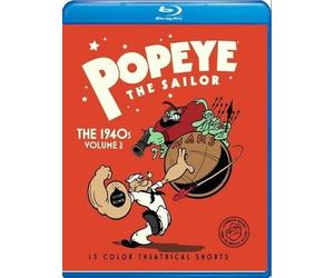Popeye Il Marinaio Anni 40 Volume 2 Blu-Ray