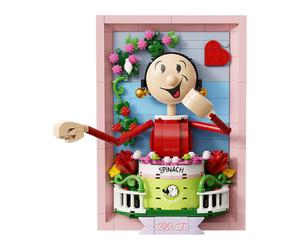 Popeye Olive 3:D Ritratto Set Costruibile (348 pezzi)