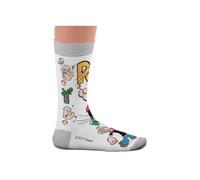 Popeye Sailor Man Socks | Prodotto con licenza ufficiale, Idea regalo per tifosi, calze in cotone, 2 misure, 36-40 e 41-46