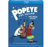 Popeye the Sailor: The 1940s Volume 3 (BD) (MOD) (Blu-ray) Jack Mercer