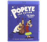 Popeye the Sailor: The 1940s Volume 3 (BD) (MOD) (Blu-ray) Jack Mercer