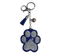 Popfizzy - Portachiavi con strass per donne e ragazze, charm per borsa, charm scintillante per borsetta, charm per zaino, regali per donne, Large
