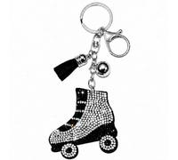 Popfizzy Portachiavi con strass per donne e ragazze, ciondoli luccicanti per borse, regali di compleanno per lei, portachiavi per zaino, ciondoli per borse, One Size
