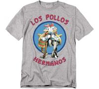 Popfunk Breaking Bad Los Pollos Hermanos T Shirt & Stickers