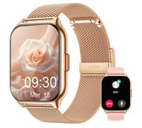 Popglory Smartwatch, Uomo Donna Effettua/Risposta Chiamate Orologio, 100+ modali