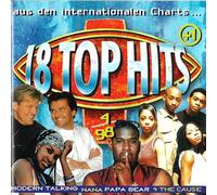 Pophits 1998 (CD Compilation, 18 Titel, Diverse Künstler) Mellowbag & Freundeskreis Feat. Mr. Gentleman - Tabula Rasa / Pappa Bear Feat. Van Der Toorn - When The Rain Begins To Fall / Candela - Juegalo / Phil Fuldner - The Final / Dana International - Diva u.a.