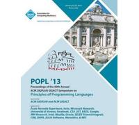 Popl 13 Confere Popl 13 Proceedings of the 40th Annual ACM Sigplan-S (Tascabile)