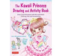 Poplar Publishing The Kawaii Princess Drawing and Activity Book (Tascabile)