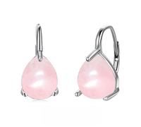 POPLYKE Ankh - Orecchini a forma di croce con occhio di malocchio, da donna, in argento Sterling, con chiusura a monachella, protezione contro il malocchio, regalo di compleanno, Argento sterling