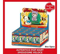 POPMART HACIPUPU Rolling Time Machine Series Assortimento Box 12 pcs autentico