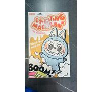 POPMART LABUBU The Monster exciting Macaron Peluche Portachiavi
