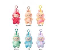 Labubu Monster Energy Peluche Portachiavi Pupazzetto da Collezione Lafufù