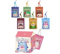 POPMART THE MONSTERS Serie Delicious Convenience Store Portachiavi Ciondolo Blind Box (1 Scatola Singola) Policloruri di vinile