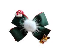 Popolare Bowknot Clip di Capelli Tessuto Antiscivolo Forte Clip di Natale Disegni A Tema Per Le Donne E Il Bambino Di Tutti I Giorni