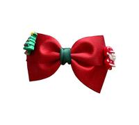 Popolare Bowknot Clip di Capelli Tessuto Antiscivolo Forte Clip di Natale Disegni A Tema Per Le Donne E Il Bambino Di Tutti I Giorni