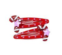Popolare clip per capelli di Natale, 1 paio di capelli, ornamento di tutti i giorni, non-silip, forte clip di Natale, design a tema per donne e bambini