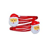Popolare fermaglio per capelli natalizio antiscivolo forte tema natalizio disegni per donne e bambini ornamento quotidiano 1 paio festival