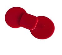 Popolare Rosso Bowknot Lettera Clip di Capelli Della Resina Barrette Per Le Ragazze Adolescenti Usura Quotidiana Accessori Per Lo Styling