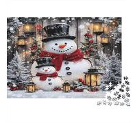 Popolo Neve Puzzle 1000 Pezzi In Popolo Neve Colori Brillanti, Un Classico Puzzle A Pezzi Per Enigma Di Abilità Logica, Ideale Per Attività in Famiglia, Regalo Per L'inaugu