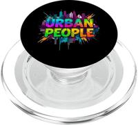 Popolo urbano: Graffiti Art Colorful Urban Art PopSockets PopGrip per MagSafe