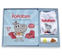 Popotam ne porte plus de couches: Le coffret pour être propre: Le coffret pour être propre. Avec une culotte, un grand poster, 64 autocollants, un livre