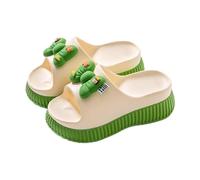 POPOTI Sandali Flipper, Sandali Estive Donna Sandali Zeppa Mare Spiaggia e Piscina Estate Scarpe Infradito da Flip Flop Shoes (Verde, Adulto, Donna, 37, Numero, Sistema Taglie Calzature EU, Stretta)