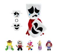 POPOYU Digital Gangle Zooble Plushie, The Amazing Circus Caine, Peluche Morbido per Bambini, Ragazzi e Ragazze, Regalo di Compleanno