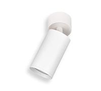 POPP® Applique di superficie orientabile GU10 incluso attacco GU10 max 50 W bianco e nero (bianco)