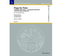 Popp for Flute: 7 pièces de salon européennes de Wilhelm Popp. flute and piano.