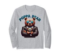 Poppa Bear - Orsetti divertenti per amanti degli animali Maglia a Manica