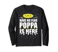 Poppa No Fear Poppa è qui Maglia a Manica