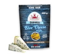 Poppamies Dipmix Blue Cheese Style - Polvere per dip vegana al gusto di formaggio blu, ideale per alette, verdure e snack - Senza glutine, senza lattosio - 500g