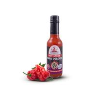 Poppamies Salsa piccante Naga Jolokia - Senza glutine, Senza lattosio, Vegano - Spezia: 8/10-150ml