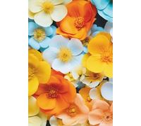 Poppies in Bloom: 6"x9" Hardcover Lined Journal - 100 Pages for Creative Ideas, Goals, and Planning