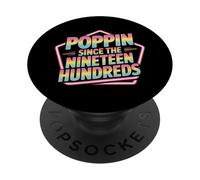 Poppin Since The Nineteen Hundreds Vintage retrò - PopSockets PopGrip Adesivo