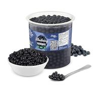POPPING BOBA - Sferette alla frutta per Bubble Tea - Mirtillo - 3.2 kg - nessun colorante artificiale, basso contenuto di zucchero, succo di frutta vero, 100% vegan e senza glutine