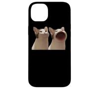 Popping Cat Meme Pop Cat Meme Custodia per iPhone 14 Plus