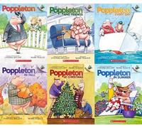 Poppleton Series 6 Books Set (An Acorn Book) - Poppleton, Poppleton and Friends, Poppleton Every Day, Poppleton in Fall, Poppleton at Christmas, Poppleton in Summer