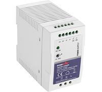 Poppstar Alimentatore 24V DIN rail 96W ultra slim (24V CC 4 A 96 watt, con PFC) Trasformatore per guida DIN 55x100x92mm